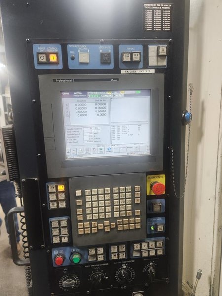 Makino A51 HMC, 2010 – Full 4th Axis, 300 PSI Coolant Thru Spindle, 60-ATC, Pro 5 CNC Control