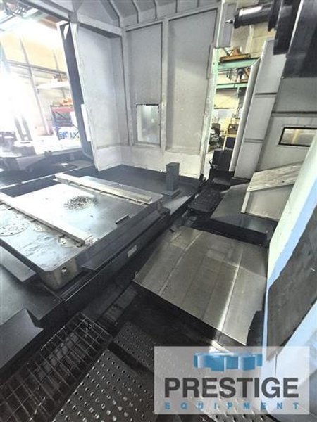 5.12&quot; Doosan DBC-130II CNC Table Type Horizontal Boring Mill w/ Pallet Changer