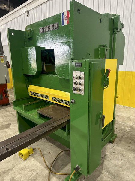 4&#039; X 1/2&quot; BETENBENDER MODEL #4-500 HYDRAULIC SQUARING SHEAR: STOCK #11792