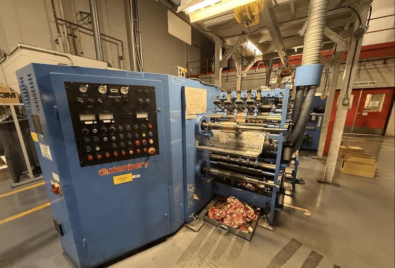 Dusenbery Rotary Shear Slitter, 1985