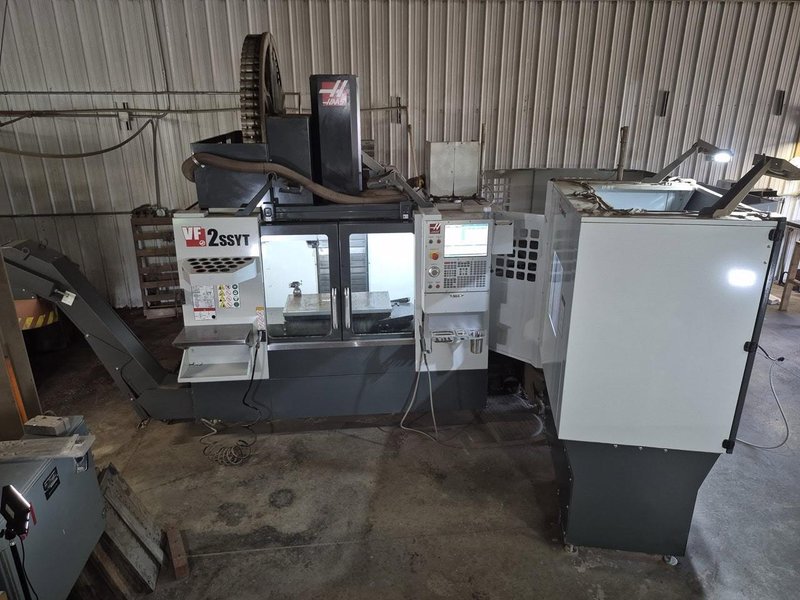 HAAS VF-2SS YT CNC VMC, 2023 – Pallet Changer, 70 ATC, WIPS