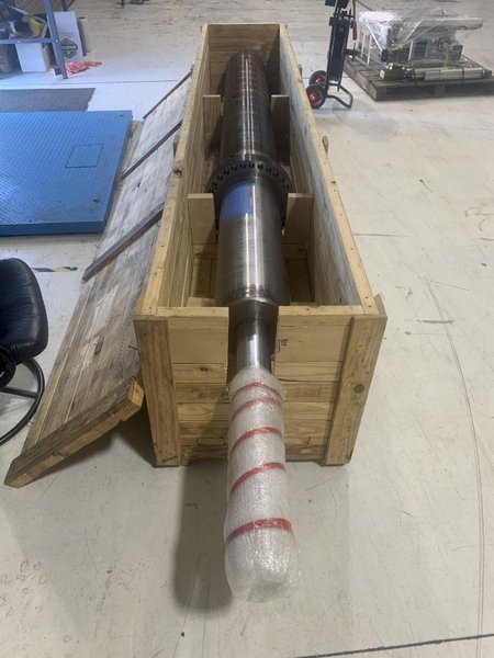 New Nissei OEM Screw and Barrel Set from FVX860III-600L or FVX1100III-600, 112mm, General Purpose Design; Screw, Barrel, Valve, and End Cap