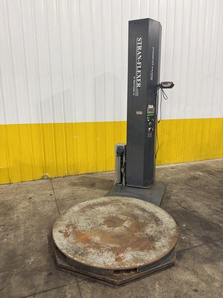 4,000 LBS X 50" X 50" X 98" H STRAN-FLEXER SCALE PACKAGE PALLET SHRINK WRAPPER: YOBRO #24286