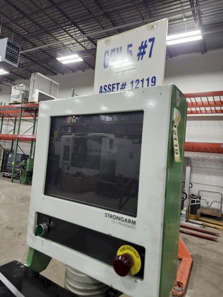 Royal Master Gen 5 (TG12x3) CNC  Guidewire  Centerless Grinder, Grinding Wire from: .0001" to .250", up to 17', with Scale Feedback to: .000004", Strongarm CNC Mini Station 15.1 - Windows Control , 7.5 HP. with Accu-Feed AGF 5M-V Wirefeeder,