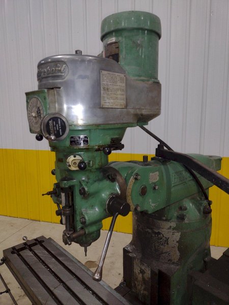 1.5 HP BRIDGEPORT SERIES I VERTICAL MILL WITH ACCURITE DRO MILLING MACHINE: STOCK #20708