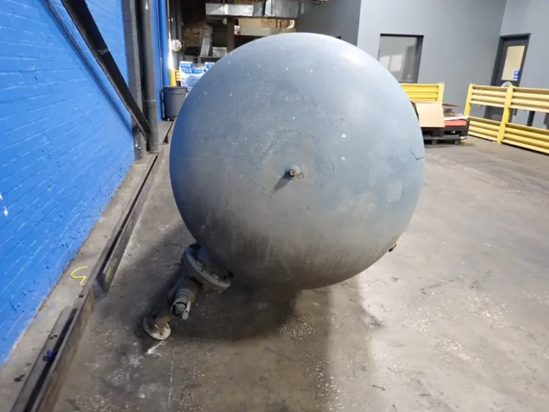 OLD DOMINION IRON &amp; STEEL CORP APPROX. 840 GAL. AIR TANK  -  HS-108-1