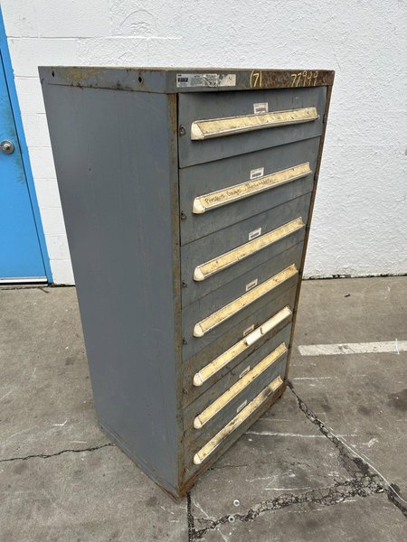 7 DRAWER 30" X 27-1/2" X 59" VIDMAR CABINET: STOCK #77999