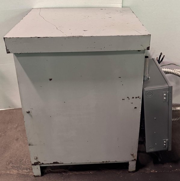 45 KVA MagneTek Three Phase Transformer, H.V. 480, L.V. 240/120 CT