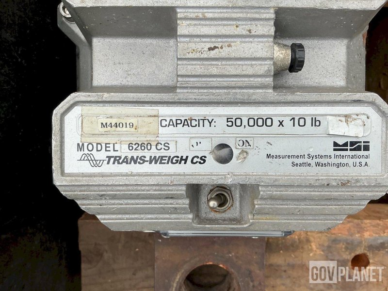50,000 LBS MSI MODEL #6260CS TRANS-WEIGH WIRELESS CRANE SCALE: YOBRO #24759