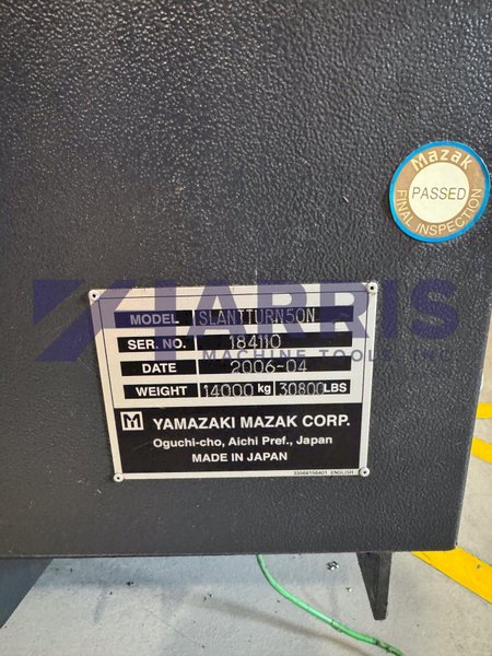 2006 Mazak Slant Turn 50N CNC Lathe