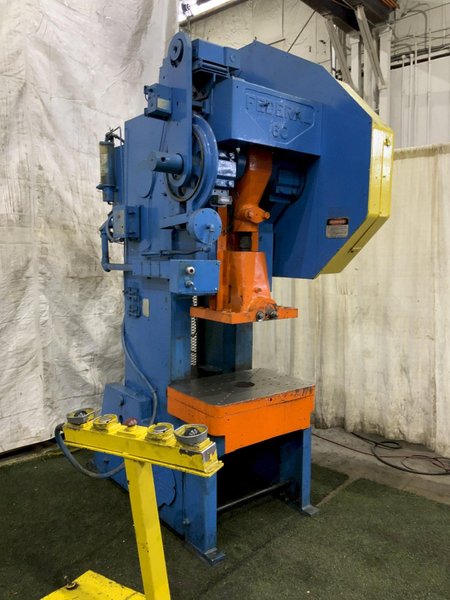 60 TON FEDERAL 60 OBI FLYWHEEL PRESS: STOCK #81234