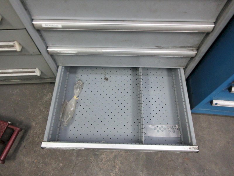 Lista Cabinet 9 Drawer with Die Springs / Bolts / Parts- Auction Item