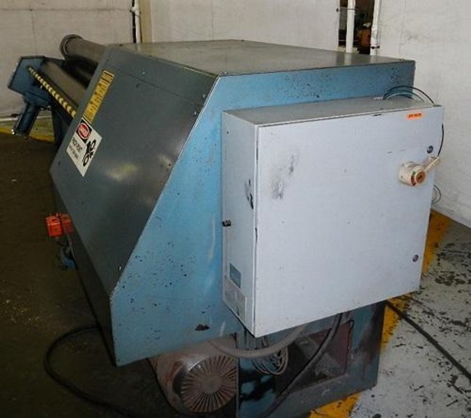 10' X 1/4" MONTGOMERY HYD. INITIAL PINCH PLATE BENDING ROLL