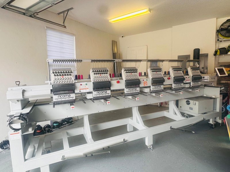 Ricoma CHT2 Series 6 Head Embroidery Machine, 2024