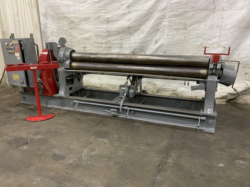 8' X 1/4" HENDLY WHITMORE PLATE BENDING ROLLS: STOCK #79630