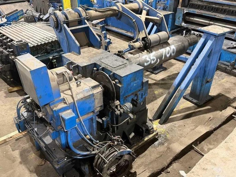 72" x 0.325" x 72,000# Delta Cut To Length Line