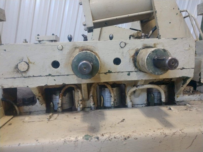 30" X .125" LITTELL MODEL #632D-7PD POWERED STRIP STRAIGHTENER WITH PEELER: STOCK 14128