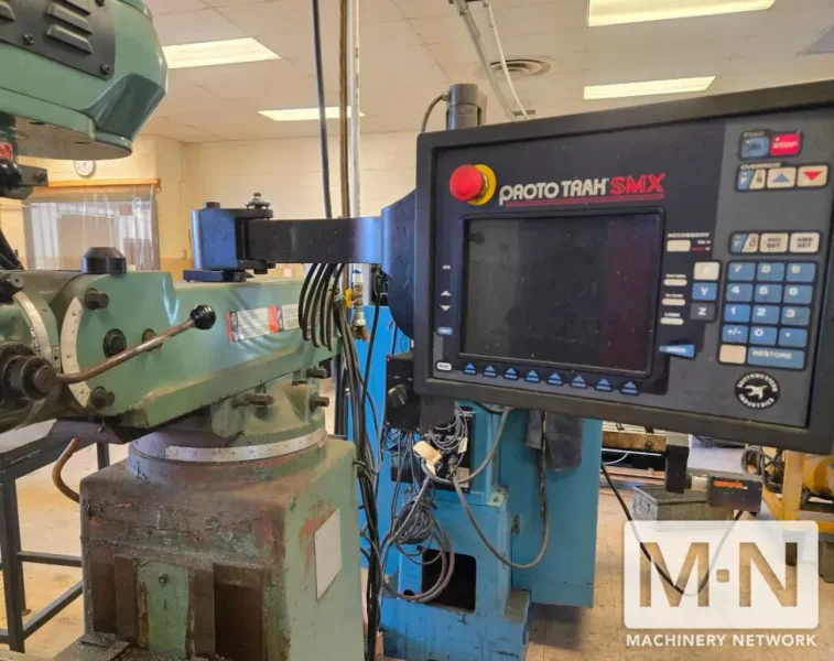 Trak K3 CNC Knee Mill w/ Prototrak SMX Dro/Controller, Powerfeed