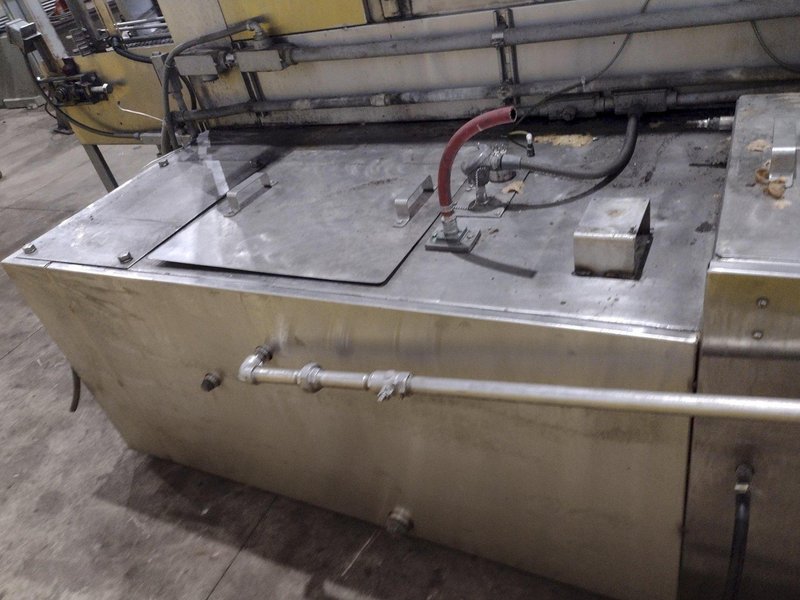24" WIDE FPI SYSTEMS MODEL #CBW-24 STAINLESS STEEL CONVEYOR TYPER PASS-THROUGH PARTS WASHER: YOBRO #25173