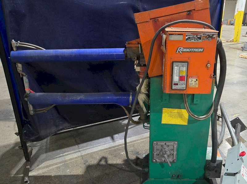 JANDA CO R2-50-36R BUTT WELDER 50 KVA 220V  36″ Throat USED