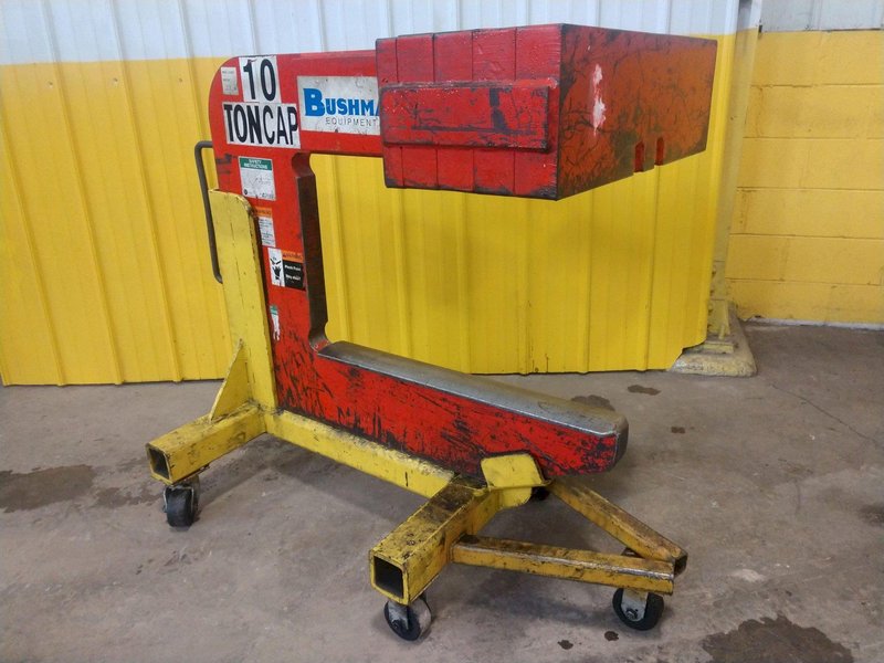 20,000 LB 10 TON x 30&quot; WIDE BUSHMAN MODEL #624 COIL LIFTING C-HOOK: STOCK #14176