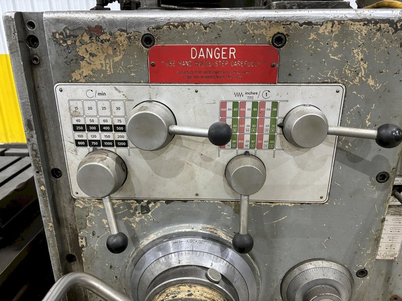 3&quot; WOTAN #B75 HORIZONTAL BORING MILL W/ BUILT IN ROTARY TABLE: STOCK #21028