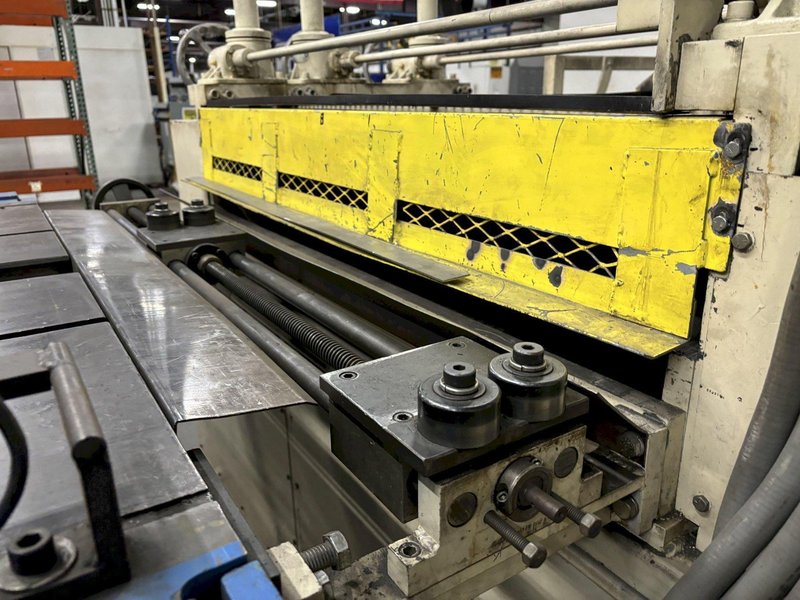 CTL Line: 48″ x 10,000 LB GARY &amp; WYSONG CUT-TO-LENGTH LINE W/ DUAL AMERICAN UNCOILERS
