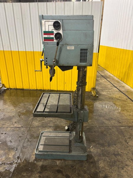 25" WILTON STRANDS MODEL #79208 SINGLE SPINDLE GEARED HEAD DRILL PRESS: YOBRO #24558
