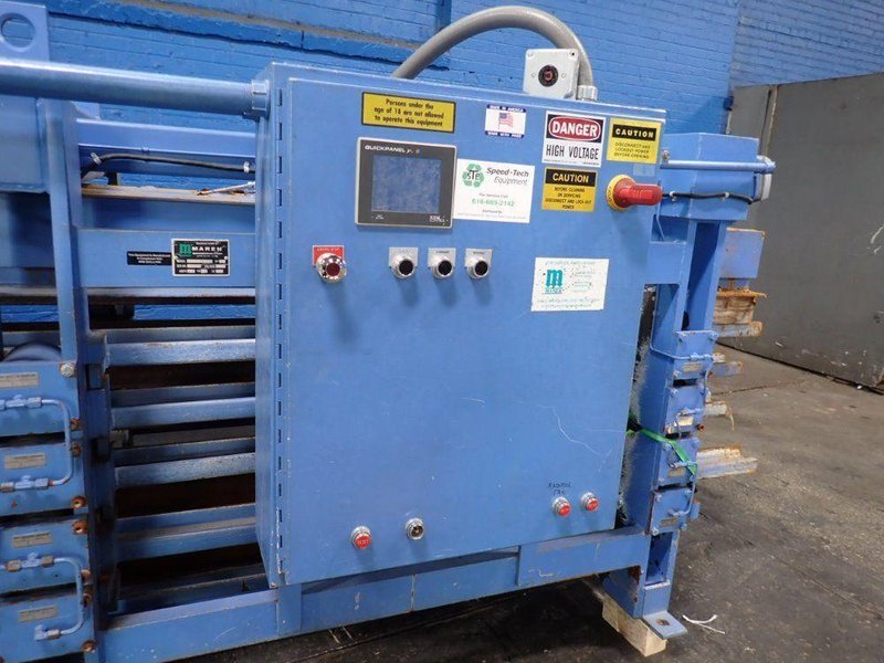 MAREN ENGINEERING CORP 30" X 150" X 36" HORIZONTAL BALER  -  72-0E/100R