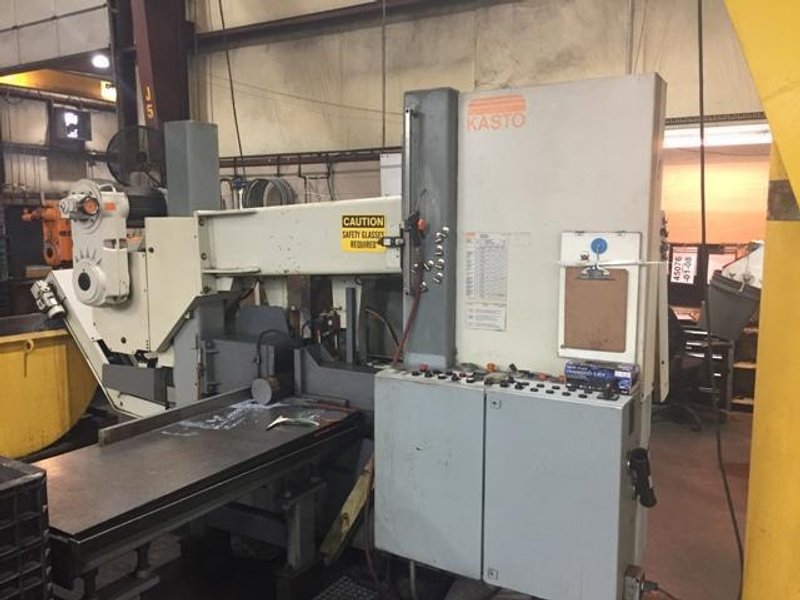 Used KASTO 20.5" X 20.5" Automatic Horizontal Bandsaw, Model HBA-520 AU