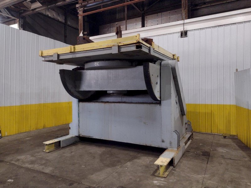 120,000 LBS (60 TON) ARONSON MODEL #G1200 POWERED WELDING POSITIONER: STOCK #15007