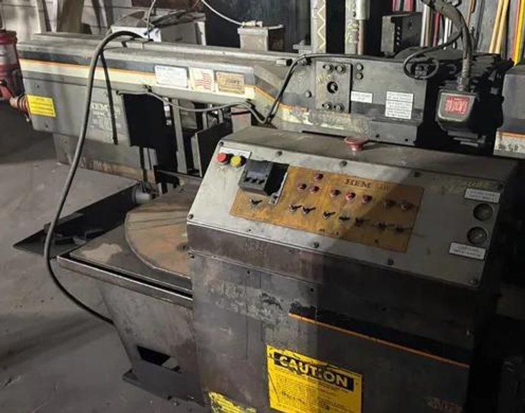 2001 HEM Twister Auto Horizontal Bandsaw (#5555)