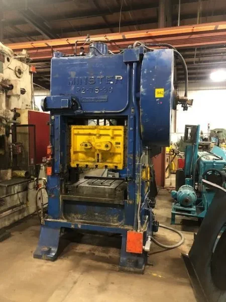 MINSTER 75 TON SSDC PRESS, STOCK# 13886J