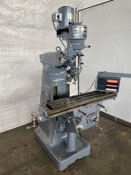 2 HP PILGRIM INDUSTRIES VERTICAL MILL. STOCK #0742922.