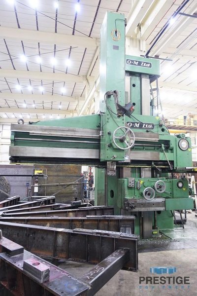 O-M Ltd TMS1 30/70 118&quot;/275&quot; Openside Vertical Boring Mill