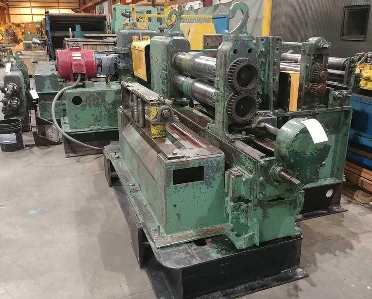 32" x 5.00" x 10,000# Stamco Slitting Line STOCK#3221