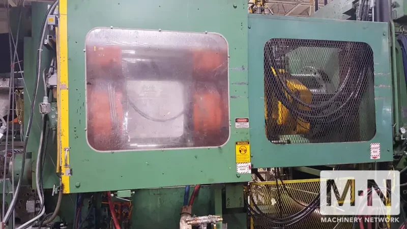 1000 Ton 165 Oz. Van Dorn 1000HRS-165F Injection Molding Machine, mfg 1989