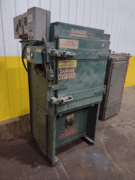 5.2 CU FT WALKER PEENIMPAC MODEL #S-5.2 ROTARY BASKET SHOT BLAST MACHINE: STOCK 17426