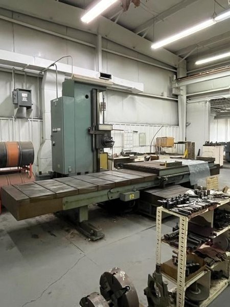 4&quot; NOMURA B-100WP HORIZONTAL BORING MILL. STOCK #0239625