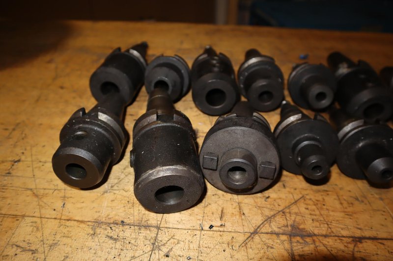 Assorted BT40 Toolholders - Mainly Endmill Holders (15)- Auction Item