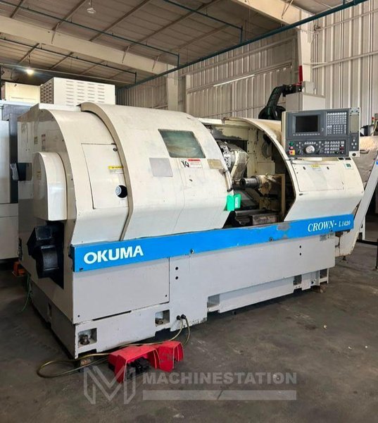 Okuma Crown 769S L1420/650 CNC Turning Center – 12″ Chuck Lathe