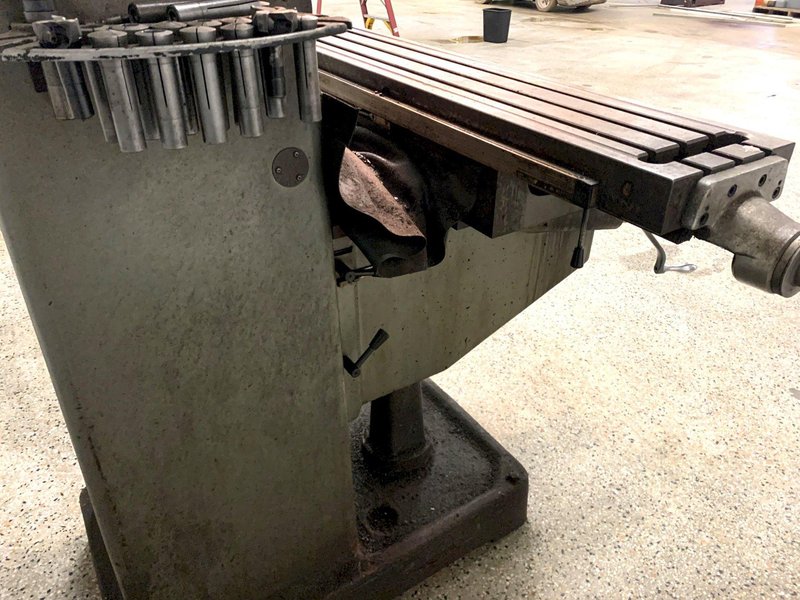 First Model LC-185VS Variable Speed Vertical Milling Machine, DRO, PDB