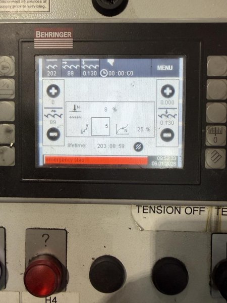 33.5″ × 25.6″ Behringer LPS-T 3D Horizontal Bandsaw, 2021