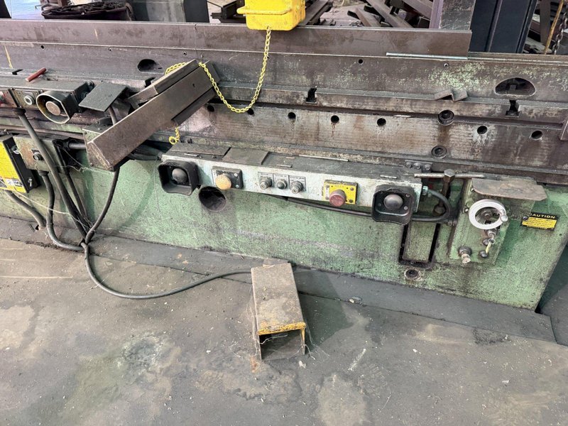 400 TON X 14' CINCINNATI 400H HYDRAULIC PRESS. STOCK # 0875526