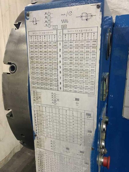 40"/56" X 160" GRUTZPE TIMEMASTER MODEL 4000/500 DOUBLE CHUCK ENGINE LATHE 5.75" HOLE: STOCK 11413