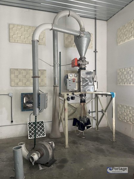 Pelletron P-Series Gravity DeDuster w/ Pelletron Air Lock &amp; Magnetic Flux Field