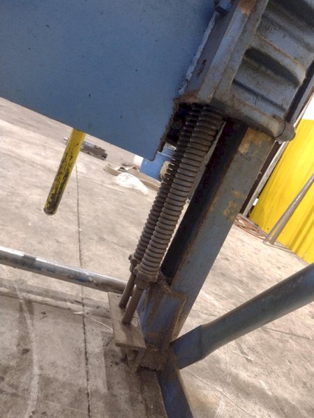 8&#039; X 12 GA PEXTO ROPER WHITNEY MODEL #812 APRON BRAKE: STOCK #23150
