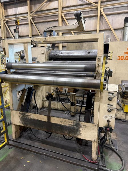 1200 Ton, VERSON #SE-1200-120-84T, SSDC PRESS w/MINSTER/COE FEED LINE