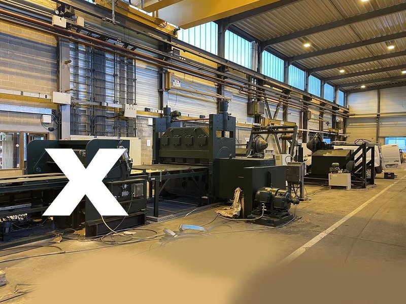 ZM - 2050 x 4 mm decoiling &amp; cut to length &amp; slitting