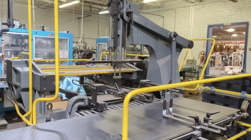 Emmeci MC-92 HSB SX Automatic Rigid Box Forming Line – Left-Hand Discharge